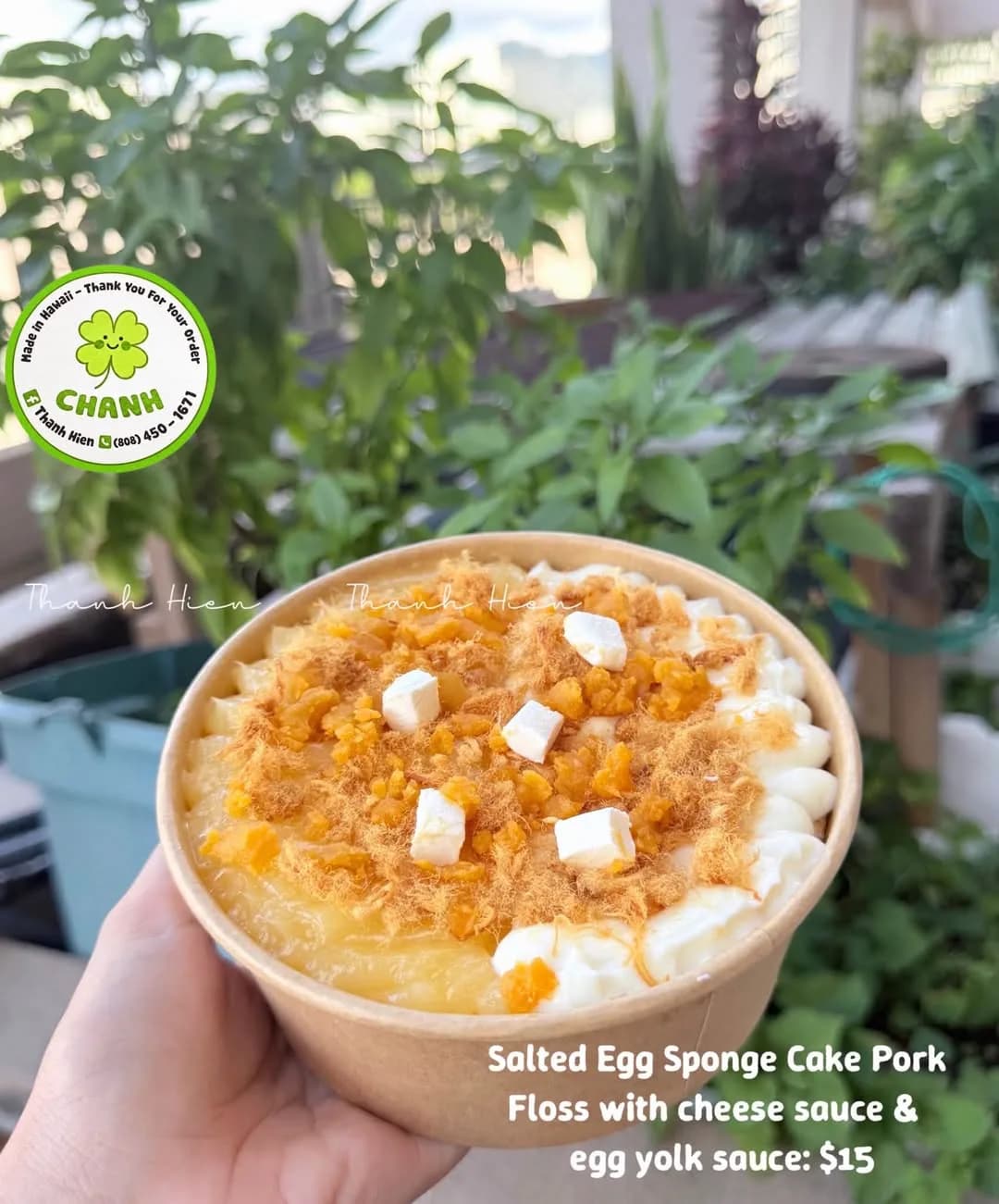 Sữa bắp, tiramisu, chè khúc bạch, flan, bông lan trứng muối nhà làm, đặt trước lấy Chủ Nhật 25/10 ở Chinatown
